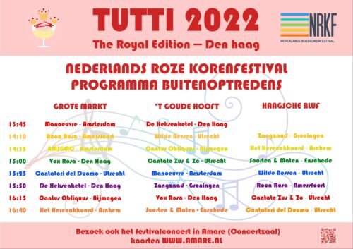 Programma buitenpodia Tutti 2022